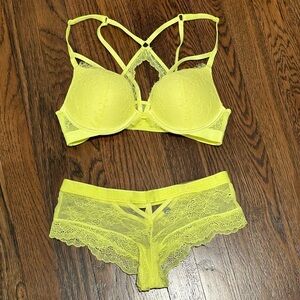 Victoria’s Secret Very Sexy Push Up Bra and Cheeky Panty